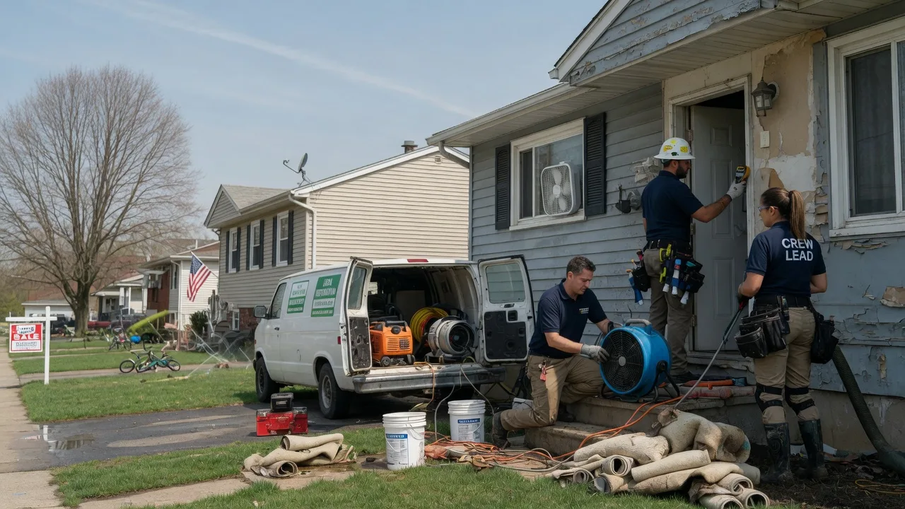 Flood Cleanup in Elkhart, TX near me