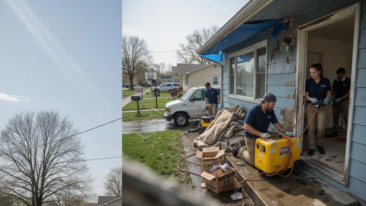 Basement Flood Cleanup in Elkhart, TX near me
